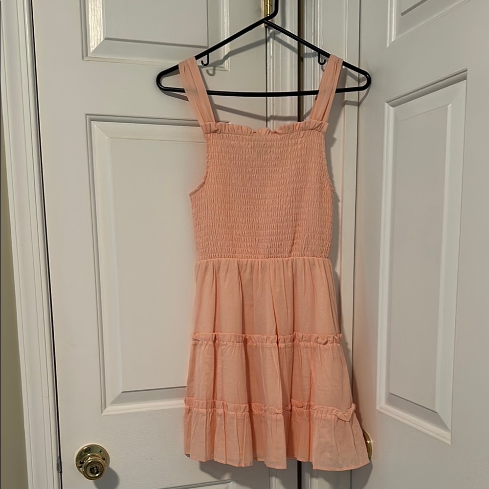 Wild Fable Pink Tiered Ruffled Sundress